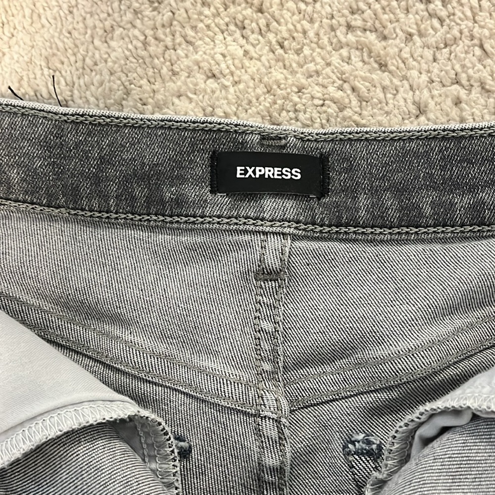 Express High Rise Mom Shorts - Picture 4 of 5